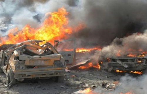 مقتل 4 فى تفجير استهدف قافلة أمنية بأفغانستان - 