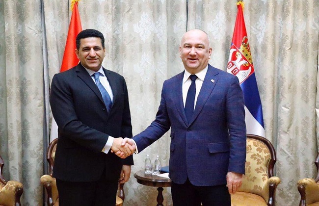 سفير مصر في بلجراد يبحث مع وزير الابتكار والتنمية الصربي التعاون في تكنولوجيا المعلومات - 
