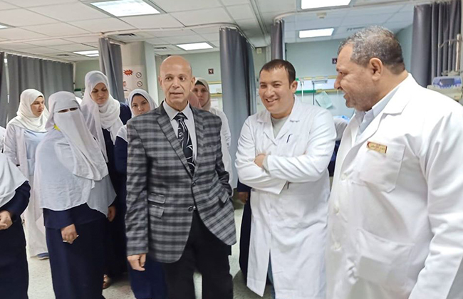 وكيل وزارة الصحة يتفقد مستشفى أبوكبير المركزي   صور - 