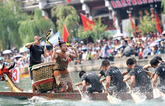 الثقافي الصيني  يكشف عن تفاصيل  مسابقة قوارب التنين للتجديف  21 فبراير   صور 