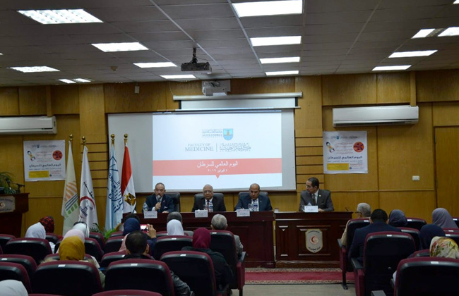 في اليوم العالمي للسرطان..طب الإسكندرية تنظم مؤتمرا للتوعية حول مخاطره   صور - 
