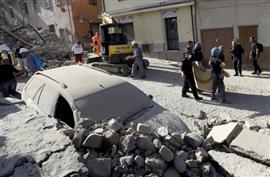 زلزال مدمر يضرب بلدة آماترس وسط إيطاليا