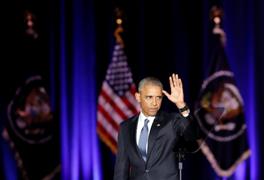 أوباما يودع الأمريكيين في "خطاب الوداع" قبل مغادرته السلطة الأسبوع المقبل