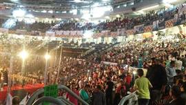 ألاف المواطنين يشاركون في المؤتمر الأخير لحملة "كلنا معاك من أجل مصر" لدعم الرئيس