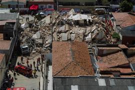 انهيار مبنى سكني في البرازيل 