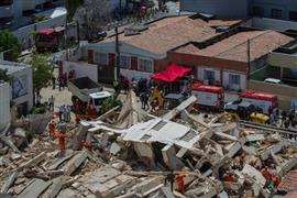 انهيار مبنى سكني في البرازيل 