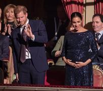 شاهد ميجان ميركل في أشهر حملها لمولودها الأول من الأمير هاري 