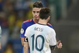 بمشاركة ميسي.. الأرجنتين تتلقى هزيمة من كولومبيا في أول مبارياتها في "كوبا أمريكا"