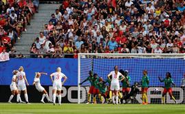 في كأس العالم للسيدات 2019.. إنجلترا تفوز على الكاميرون بثلاثية نظيفة