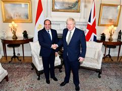 لقاء الرئيس السيسي مع بوريس جونسون والأمير ويليام في العاصمة البريطانية لندن