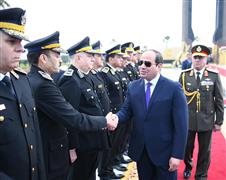 الرئيس السيسي يشهد الاحتفال بعيد الشرطة الـ68