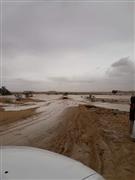 سيول وأمطار على مناطق في سيناء