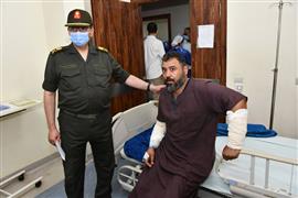 مصر ترسل طائرة لإخلاء مصابي انفجار شاحنة وقود بمدينة  بنت بيه  الليبية للعلاج بمستشفيات القوات المسل
