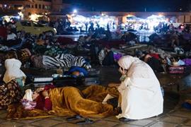 زلزال المغرب يسبب دمار مروع