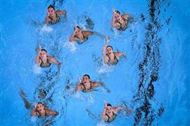نهائي بطولة السباحة الفنية خلال بطولة العالم للألعاب المائية 2024