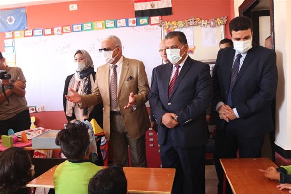 افتتاح مدرسة الشهيد أحمد حافظ أبو شوشة بالسويس
