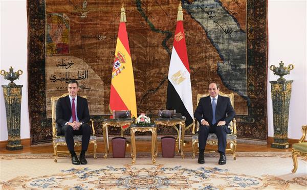 السيسي إسبانيا شريك رئيسي لمصر