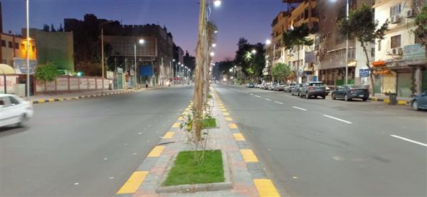 الجيزة تنتهي من أعمال التطوير الشامل لشارع التحرير