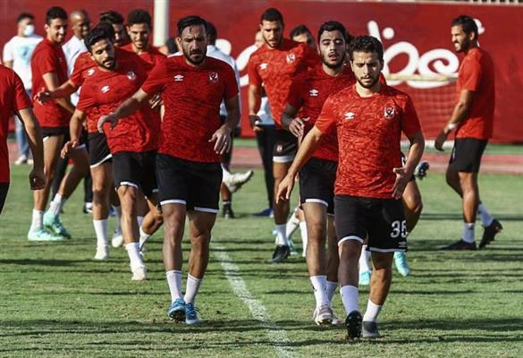 الأهلي يستأنف تدريباته اليوم استعدادًا لكأس رابطة الأندية