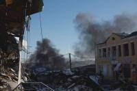 إصابة أربعة أشخاص في قصف روسي لمنطقة زاباروجيا