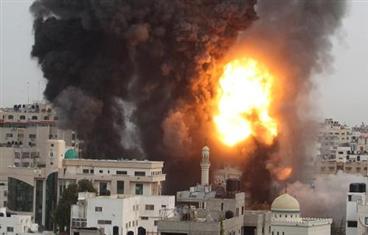 ارتفاع حصيلة العدوان على غزة إلى  شهيدا و مصابا