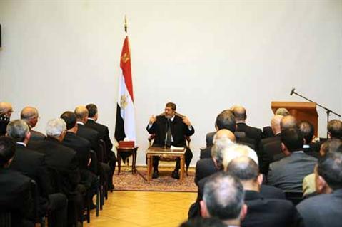 الرئيس مرسى نهتم بالمصريين العاملين بالخارج ونسعى لربطهم بوطنهم ومصر بحاجة لجهودهم لتحقيق التنمية