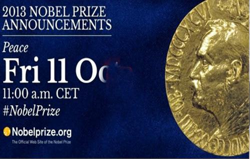 الديلي تليجراف منح نوبل لمنظمة حظر الأسلحة الكيمياوية جائزة للأسد