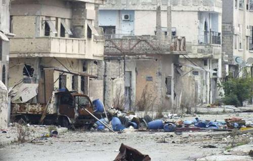 خرق الهدنة في مخيم اليرموك بجنوب دمشق مع تجدد الاشتباكات