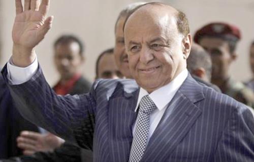 الرئيس اليمنى يبعث برقية تعزية للسيسى في شهداء سيناء