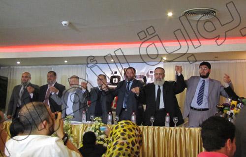 بالصور بوابة الأهرام ترصد كواليس تدشين تحالف الأمة لـ  أحزاب إسلامية 