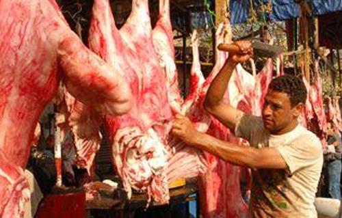 شعبة القصابين ترفض فرض رسوم على سرادق بيع اللحوم في العيد