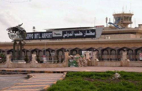 خروج مطار حلب عن الخدمة جراء القصف الإسرائيلي