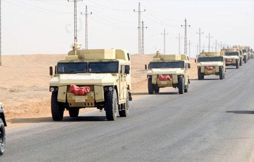 القوات المسلحة تنفذ عملية برمائية بجنوب سيناء ضمن فعاليات المناورة بدر 