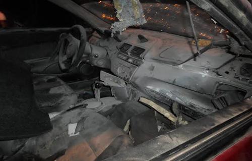 الصحة إصابة ٣ فى حادث انفجار جسم غريب داخل سيارة ملاكي بفيصل