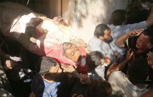 مجزرة جديدة فى غزة  شهيدًا و مصابًا في قصف إسرائيلي على سوق الشجاعية