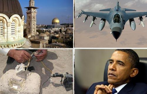 قنابل الليل رسالة المحافظ أوباما صديق الإسلاميين وفاة المليونير المتشرد وتحدي أمريكا للعراق  بنشرة التاسعة