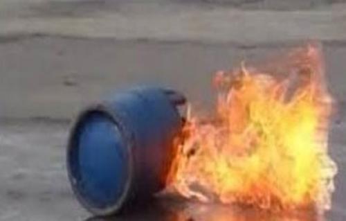 التحقيق في انفجار أسطوانة بوتاجاز بالهرم