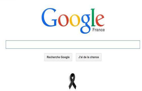 جوجل تعلن الحداد على ضحايا الهجوم الإرهابي على المجلة الفرنسية الساخرة