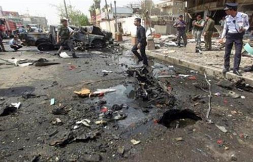 مقتل  عراقيين وإصابة  بتفجير انتحاري في طوزخورماتو
