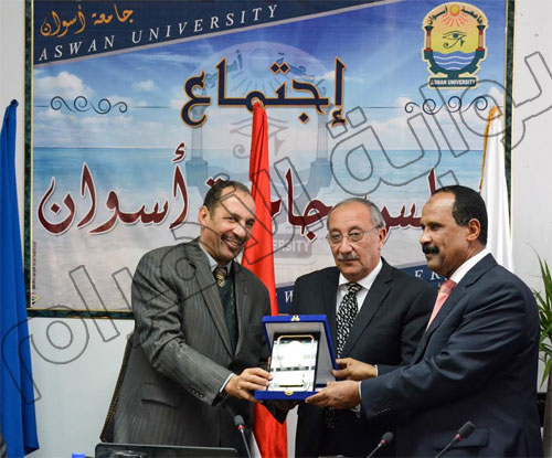 مجلس جامعة أسوان