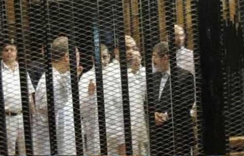 اليوم استكمال فض الأحراز في محاكمة مرسي و آخرين بالتخابر مع قطر