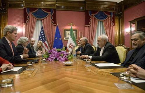 وزراء خارجية الدول الكبرى في لوزان لانتزاع اتفاق حول النووي الإيراني