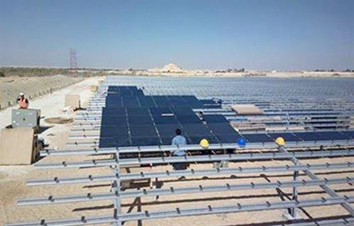 ننشر أول صور لمحطة سيوة الشمسية المقرر افتتاحها بعد غدٍ بمنحة إماراتية