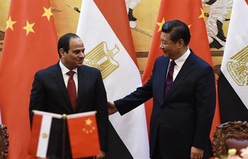 السيسى يهنئ نظيره الصينى بعيد الانتصار وجين  نسعى لتعزيز علاقات الشراكة مع مصر