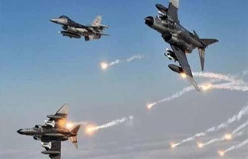 قصف عنيف لقوات التحالف العربى على مواقع الحوثيين باليمن