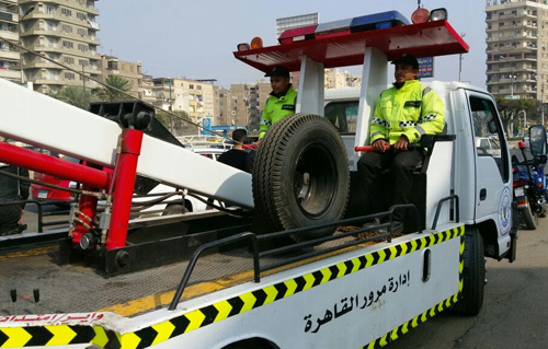حملات مكثفة لمرور القاهرة لمراقبة السرعة داخل العاصمة للحد من الحوادث | صور 