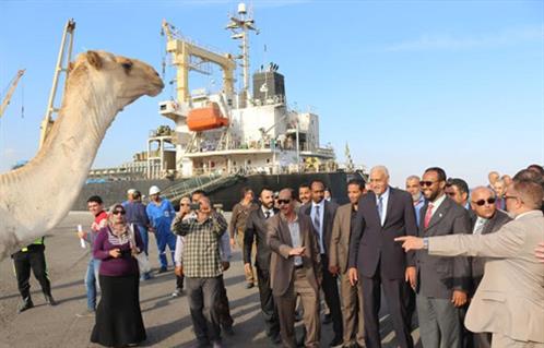  بالصور وزير الزراعة الصومالي بدء زراعة  ألف فدان بالتعاون مع مصر