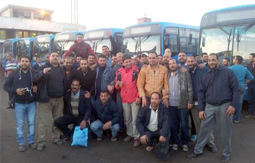 بالصور استمرار إضراب النقل العام بالإسكندرية لليوم الثاني والعاملونمستمرون لحين تحقيق مطالبنا