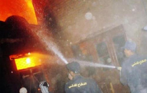إصابة طالب ونفوق أغنام في حريق بقرية النصرات بسوهاج