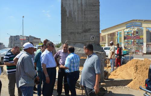  بالصور محافظ كفر الشيخ يتابع أعمال إنشاء ميدان سيدى قطب